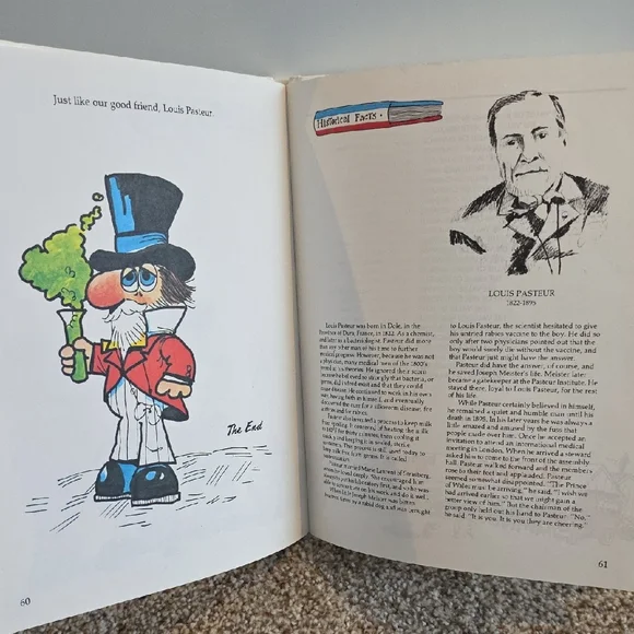 The Value of Believing in Yourself Book - The Story Of Louis Pasteur - Vintage - Picture 6 of 6